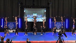 Cheer Athletics Cheetahs Blue Debut 2022 [upl. by Ahseinod]