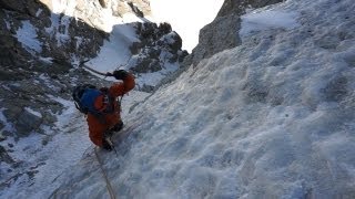 Couloir Macho Direct MontBlanc du Tacul Chamonix MontBlanc alpinisme montagne [upl. by Ardnekat839]