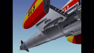 Fireball XL5 CAD Model Revised August 13 2010 [upl. by Ebanreb263]