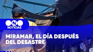 MIRAMAR EL DÍA DESPUÉS DEL DESASTRE  Telefe Noticias [upl. by Drazze]