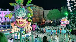 Carnaval de Nice 2024 4k  Corso Carnavalesque Illuminé  Grande parade du 150ème anniversaire [upl. by Idou992]