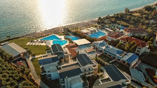 Kassandra  Halkidiki  Istion Club Hotel  4K Drone Footage [upl. by Randolf]