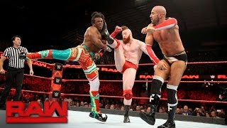 Cesaro amp Sheamus vs The New Day  Raw Tag Team Championship Match Raw Dec 26 2016 [upl. by Abas]