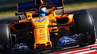 2018 Formula 1 Test with McLaren [upl. by Ycats]