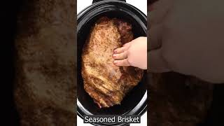 Slow Cooker Brisket Plus Oven and Instant Pot Recipe Shorts [upl. by Ledairam]