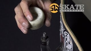 How to Insert and Remove Skateboard Bearings By Hand [upl. by Kaitlin761]