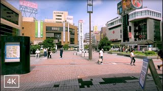 Japan Walk 4K – Morioka City Iwate 盛岡 [upl. by Louie]