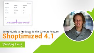 Setup Guide to Products Sold In X Hours Feature Shoptimized 41 [upl. by Hershell]