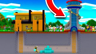 TROLLEO A PAW PATROL CONSTRUYENDO UN TÚNEL SECRETO A LA CASA DE PAW PATROL EN MINECRAFT 😱 [upl. by Ahsiakal]