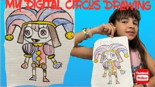 How To Draw Pomni  The Amazing Digital Circus [upl. by Kirkwood384]