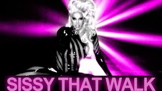 RuPauls Sissy That Walk Official Music Video [upl. by Ehtnax586]