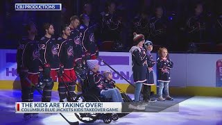 Columbus Blue Jackets to hold annual Kids Takeover Game [upl. by Adneral759]