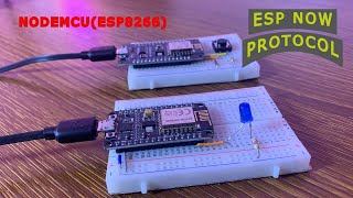 ESP NOW PROTOCOL with ESP8266 espnow esp8266 [upl. by Pence13]