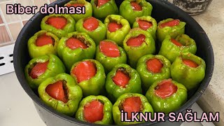 Biber Dolması Nasıl Yapılır💯 Biber Dolmasını Birde Benim Tarifimle DeneyinDolma Tarifi [upl. by Nnylyram]