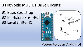 3 High Side MOSFET Drive Circuits [upl. by Einnaf]