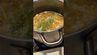 Potato Leek Soup shorts cooking soup fyp chefpotato leekglutenfree [upl. by Hugues77]