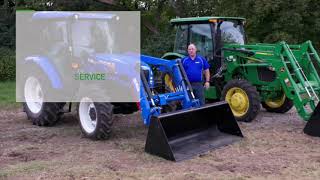 Comparison WORKMASTER™ 75 vs John Deere 5075E [upl. by Yrrak]