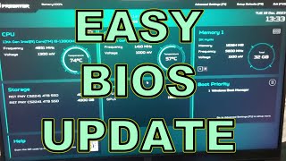 EASY BIOS UPDATE on Acer Predator Helios 16 Gaming Laptop [upl. by Ahsaz]