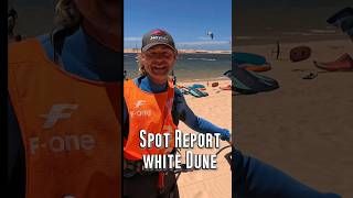 Bald auf dem Kanal der Spotreport White dune in Dakhla kitesurfing 3asylife dakhlamaroc [upl. by Anasiul]