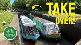 Viewers TAKE CONTROL of a Narrowboat Home  Brinklow Bash Downpour Ep175 [upl. by Modie999]