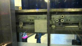 Tepper hydraulic glass elevator at Bremen central station [upl. by Ibob]