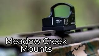 Meadow Creek Mounts  Rib Mounts for a Micro Red Dot Sight [upl. by Adias77]