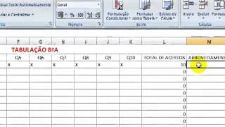 Excel  Tabulação de dados  Parte 1 FUNÇÃO CONTSE [upl. by Madelene512]