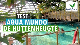 AQUA MUNDO ZWEMBAD 🏊🌴 CENTER PARCS DE HUTTENHEUGTE 💚 PARKVAKANTIES [upl. by Gayla]