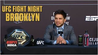 Henry Cejudo PostFight Press Conference  UFC Fight Night Brooklyn  ESPN MMA [upl. by Ahsikel847]