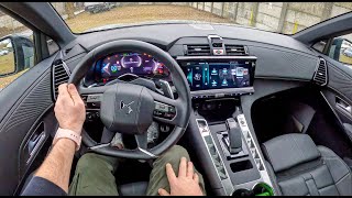 2023 DS 7 Crossback ETense 4x4 16 PureTech 300HP 0100 POV Test Drive 1634 Joe Black [upl. by Nies]