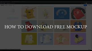 HOW TO DOWNLOAD FREE MOCKUP ON BEHANCE [upl. by Nemlaz]