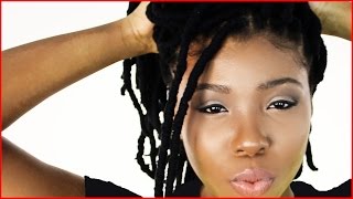 Yarn Wraps Finished Hairstyle Results Tutorial Part 4 of 6 [upl. by Ambrosine21]