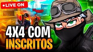 🔥 LIVE FF 🔥 FREE FIRE AO VIVO 🔥 MELHOR COMBO DE HABILIDADES 🔥JOGANDO COM INSCRITO FF WS🔥COFFEE GAME [upl. by Nidnal905]