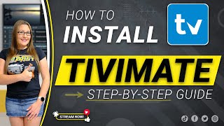 ⬇️ TiviMate ⬇️ How to Install on Firestick amp Android [upl. by Anirak225]