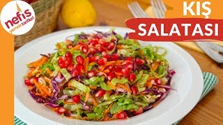 SEVMEYENİ YOK Klasik Kış Salatası Tarifi [upl. by Helali]