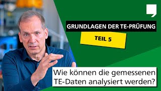 Grundlagen der Teilentladungsprüfung 5  Wie können die TEDaten analysiert werden [upl. by Joiner]