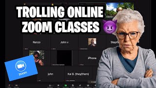 TROLLING ONLINE ZOOM CLASSES GONE WRONG [upl. by Sarajane425]