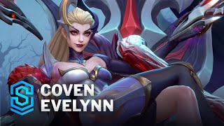 Coven Evelynn Wild Rift Skin Spotlight [upl. by Erlin]