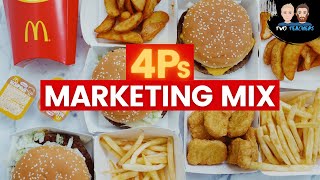 Marketing Mix 4Ps  McDonalds Examples [upl. by Urson]