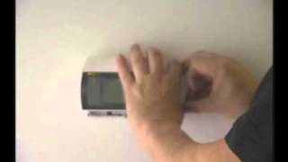 Filtrete 3M50 Thermostat  How to install a USnap module [upl. by Gabriel]