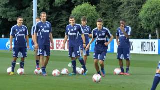 FC Schalke Training 03082012 [upl. by Harlen]