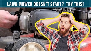 Lawn Mower Wont Start Heres How to Fix It [upl. by Ahsima]