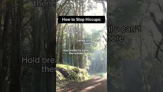 HOW I STOP HICCUPS QUICKLY shorts health [upl. by Golanka53]