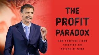 Joan Muysken Lecture  The Profit Paradox  Jan Eeckhout [upl. by Abbotsun]