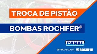 Tutorial como trocar o Pistão de uma Bomba à Roda Dágua ROCHFER® [upl. by Mulligan]