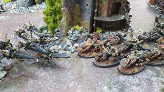 Eldar vs Orks 10th edition Warhammer 40k battle report [upl. by Iridissa242]