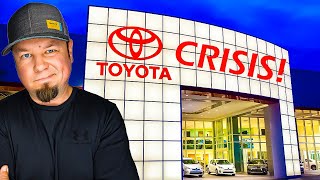 Toyota Dealers CANT SELL Cars or SUVs Toyota INVENTORY CRISIS [upl. by Giana]