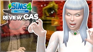 Los Sims 4 VAMPIROS  REVIEW CAS  Parte 13 [upl. by Wyne]