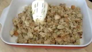 Pecan and Apricot Stuffing  Dressing Recipe [upl. by Joel]