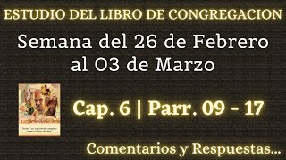 ESTUDIO DE LIBRO DE CONGREGACIÓN ✅ SEMANA DEL 26 DE FEBRERO AL 03 DE MARZO [upl. by Arvad269]